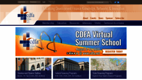 What Cdfa.net website looked like in 2020 (3 years ago)