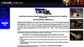 What Calsakplastics.com website looked like in 2020 (3 years ago)