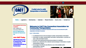 What Cact.info website looked like in 2020 (3 years ago)