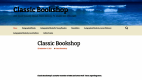 What Classicbookshop.com website looked like in 2020 (3 years ago)