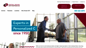 What Ciocenter.com website looked like in 2020 (3 years ago)