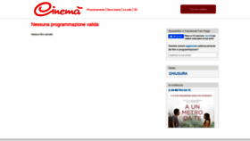 What Cinemasavigliano.it website looked like in 2020 (5 years ago)