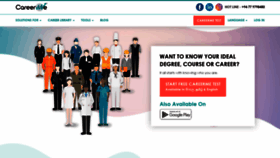 What Careerme.lk website looked like in 2020 (3 years ago)