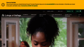 What Cod.edu website looked like in 2020 (5 years ago)