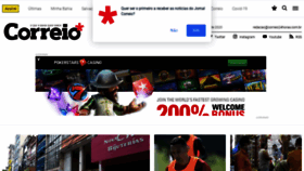 What Correio24horas.com.br website looked like in 2020 (3 years ago)