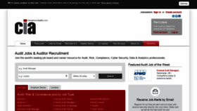 What Careersinaudit.com website looked like in 2020 (3 years ago)