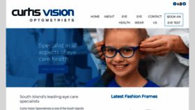 What Curtisvisionone.co.nz website looked like in 2020 (3 years ago)