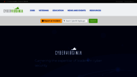What Cyberva.virginia.gov website looked like in 2020 (3 years ago)