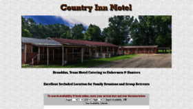 What Countryinnmotel.net website looked like in 2020 (3 years ago)