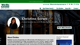 What Chrisserwe.com website looked like in 2020 (3 years ago)