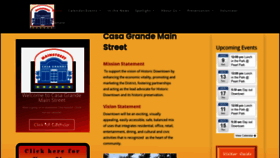 What Cgmainstreet.org website looked like in 2020 (3 years ago)