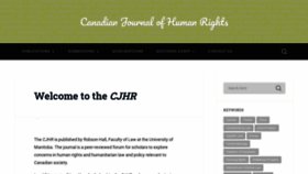 What Cjhr.ca website looked like in 2020 (3 years ago)
