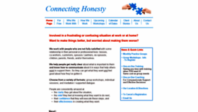 What Connectinghonesty.com website looked like in 2020 (3 years ago)