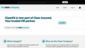 What Clearkit.co.uk website looked like in 2020 (3 years ago)
