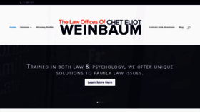 What Chetweinbaumlaw.com website looked like in 2020 (3 years ago)