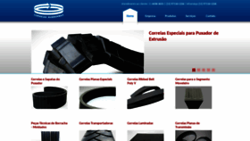 What Correiasrubbermax.com.br website looked like in 2020 (3 years ago)