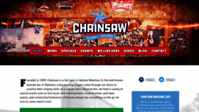 What Chainsawlovers.com website looked like in 2020 (3 years ago)