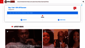 What Celebritiesbuzz.com.gh website looked like in 2020 (3 years ago)