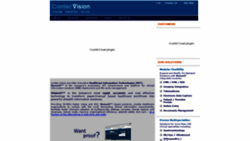 What Contecvision.com website looked like in 2020 (3 years ago)