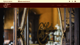 What Cafesperl.at website looked like in 2020 (3 years ago)