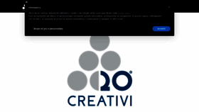 What Creativi.biz website looked like in 2020 (3 years ago)