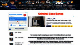 What Criminalcasetools.com website looked like in 2020 (3 years ago)