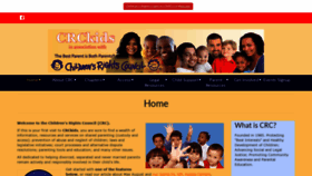 What Crckids.org website looked like in 2020 (3 years ago)