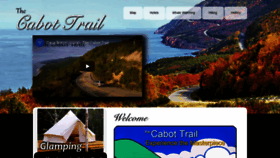 What Cabottrail.com website looked like in 2020 (3 years ago)