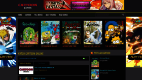 What Cartoonextra.me website looked like in 2020 (3 years ago)