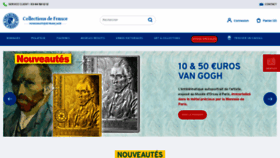 What Collectionsdefrance.fr website looked like in 2020 (3 years ago)