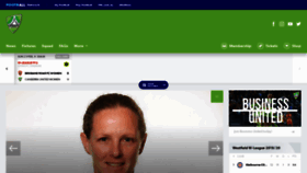 What Canberraunited.com.au website looked like in 2020 (3 years ago)