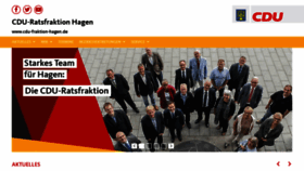 What Cdu-fraktion-hagen.de website looked like in 2020 (3 years ago)