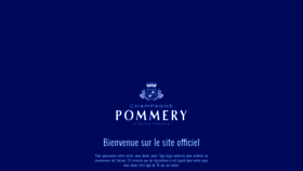What Champagnepommery.com website looked like in 2020 (3 years ago)