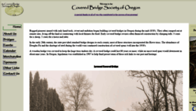What Covered-bridges.org website looked like in 2020 (3 years ago)