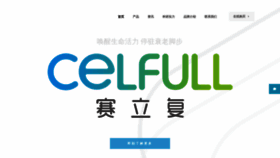 What Celfullbio.com website looked like in 2020 (3 years ago)