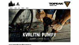 What Cyklo-topeak.cz website looked like in 2020 (3 years ago)