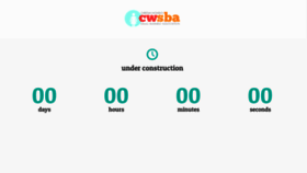 What Cwsba.com website looked like in 2020 (3 years ago)