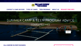 What Campexperts.com website looked like in 2020 (3 years ago)