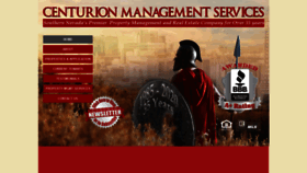 What Centurionmgmt.com website looked like in 2020 (3 years ago)