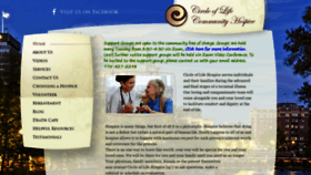 What Colhospice.com website looked like in 2020 (3 years ago)