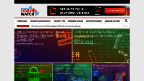 What Cybercrimeswatch.com website looked like in 2020 (3 years ago)