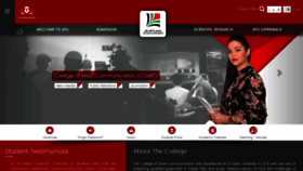 What Communication.afu.ac.ae website looked like in 2020 (3 years ago)