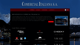 What Comercialitaliana.com website looked like in 2020 (3 years ago)
