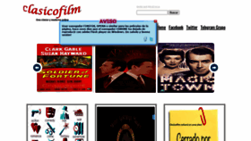 What Classicofilm.com website looked like in 2020 (3 years ago)