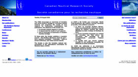 What Cnrs-scrn.org website looked like in 2020 (3 years ago)