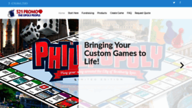 What Custommonopolygame.com website looked like in 2020 (3 years ago)