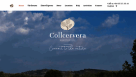 What Collcervera.com website looked like in 2020 (3 years ago)