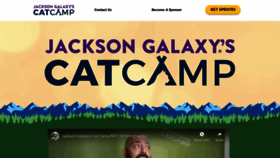 What Catcamp.com website looked like in 2020 (3 years ago)