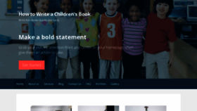 What Childrensbookambassador.com website looked like in 2020 (3 years ago)