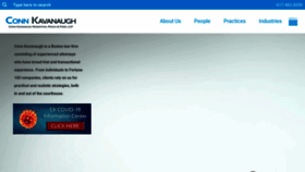 What Connkavanaugh.com website looked like in 2020 (3 years ago)